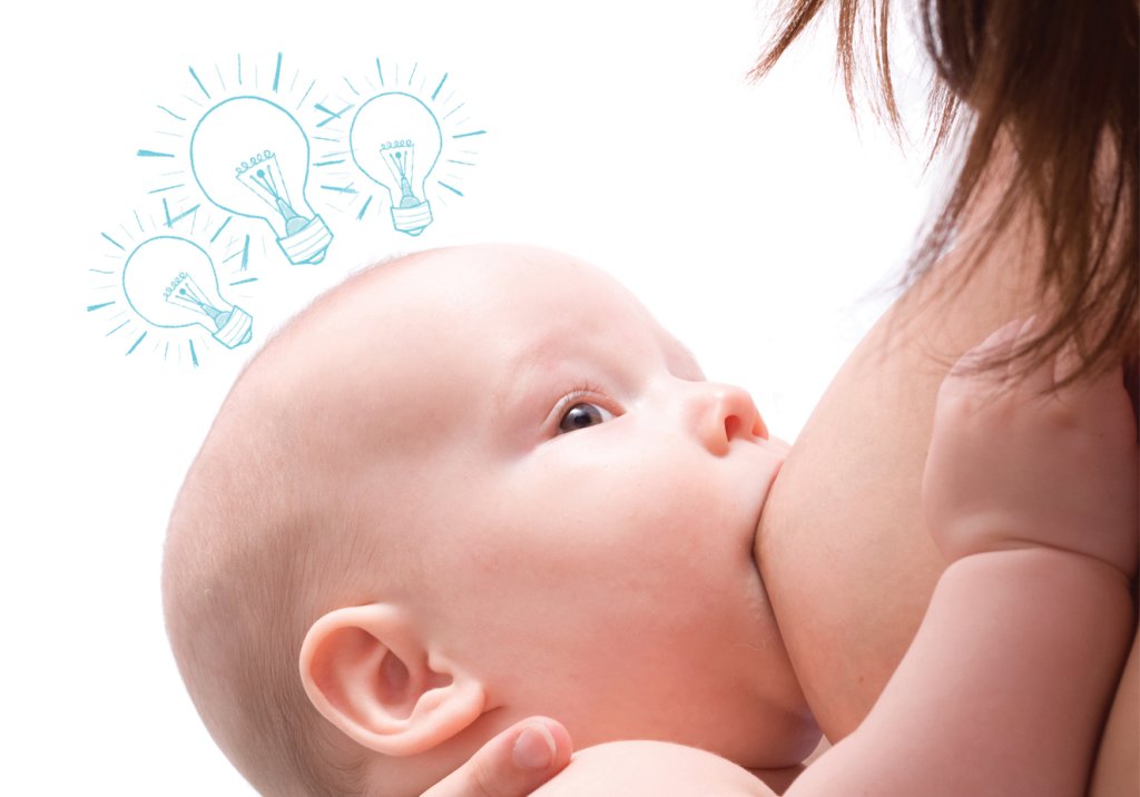 Mamar para ficar esperto