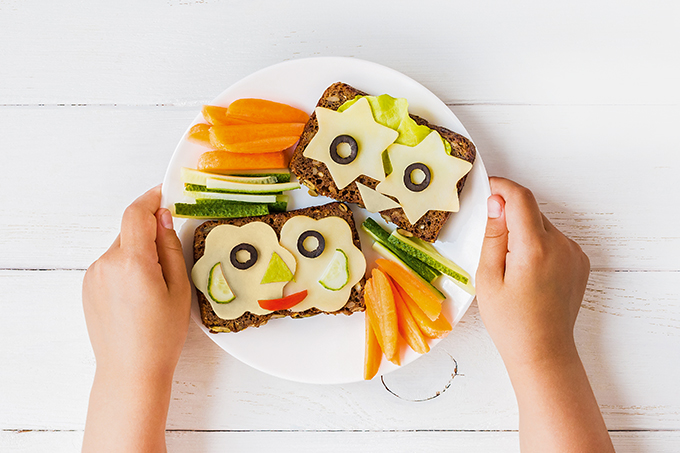 crianças vegetarianas dieta