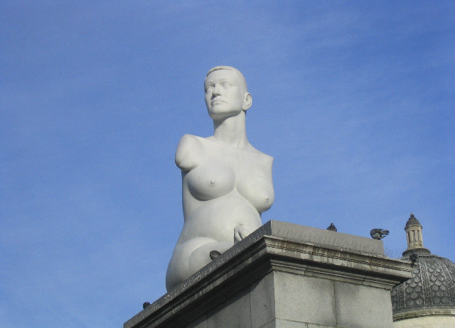 Alison Lapper Estátua de mulher gestante