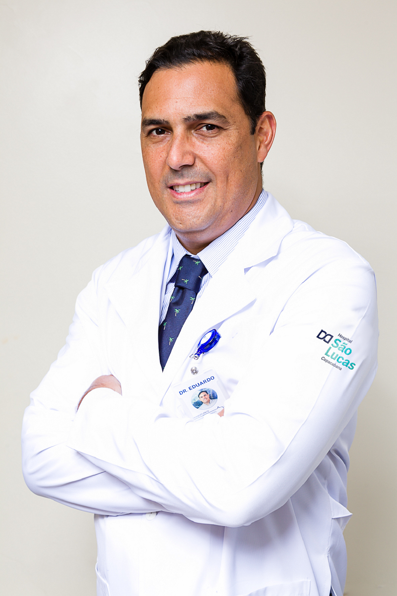 Eduardo Fernandes, cirurgião especialista em transplante de órgãos do abdômen do Hospital São Lucas Copacabana, no Rio de Janeiro Dasa