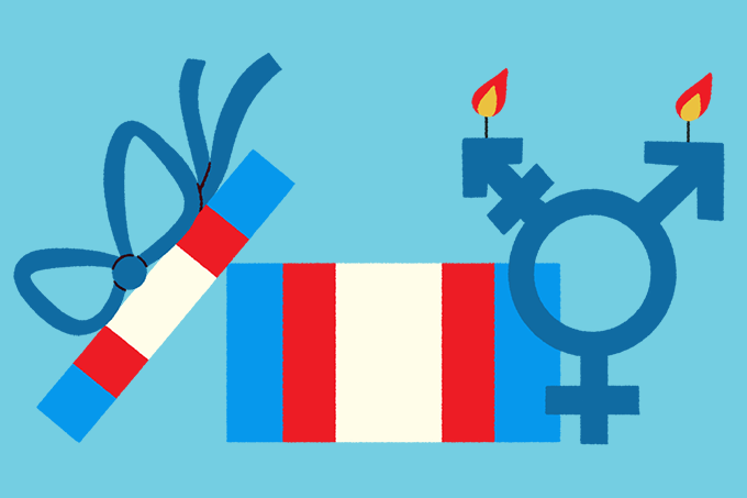 485_radar_passado_redesignacao-sexual ilustração com ícones representando o masculino e o feminino