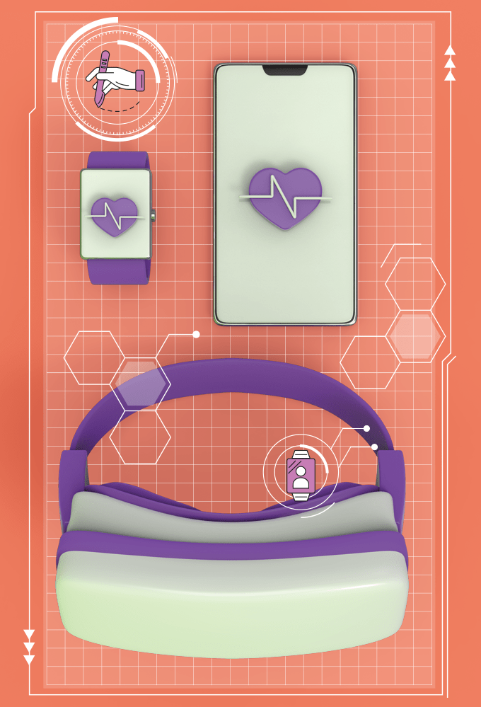 foto de wearables para a saúde
