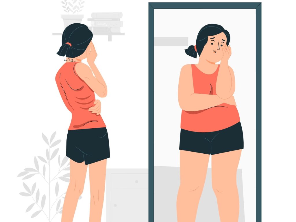 A anorexia nervosa pode ser comparada a uma rosa despedaçada