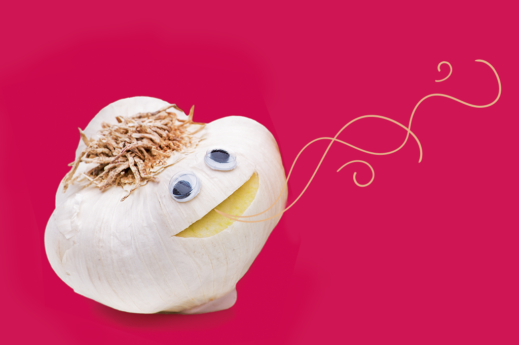 Receita científica contra o bafo de alho